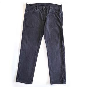 Levi's Straight Leg Black Men's Jeans 38x32